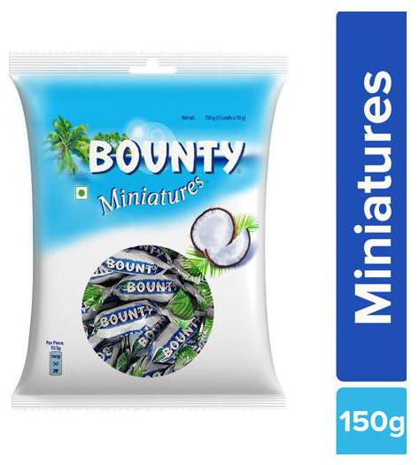 

Bounty Chocolate - Miniatures 150 g