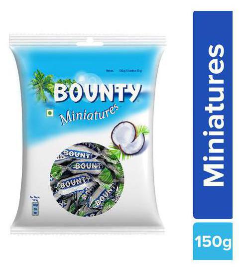 

Bounty Chocolate - Miniatures 150 g