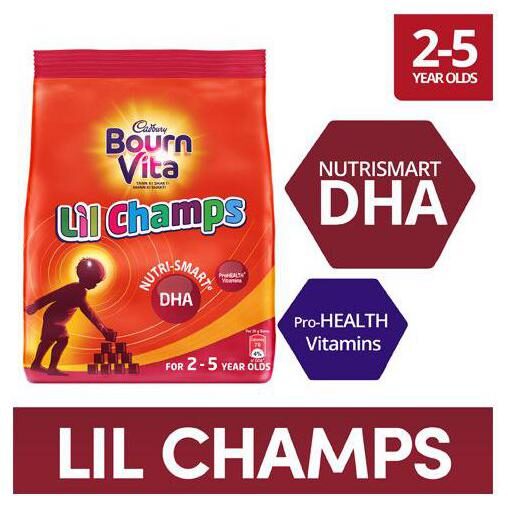 

Bournvita Prohealth Drink Chocolate Lil Champs 500 g