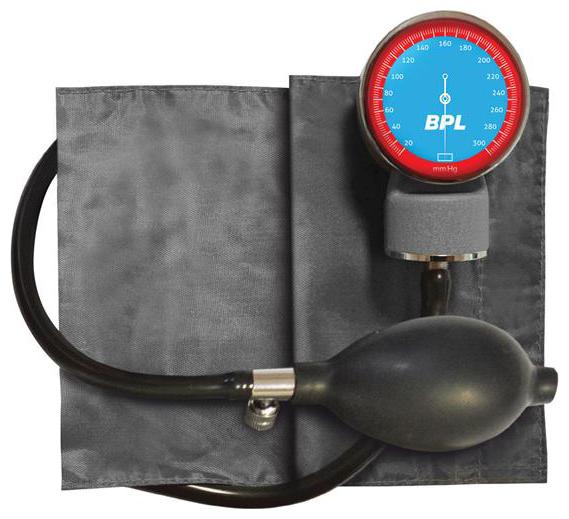 

BPL Palm Type Aneroid Sphygmomanometer