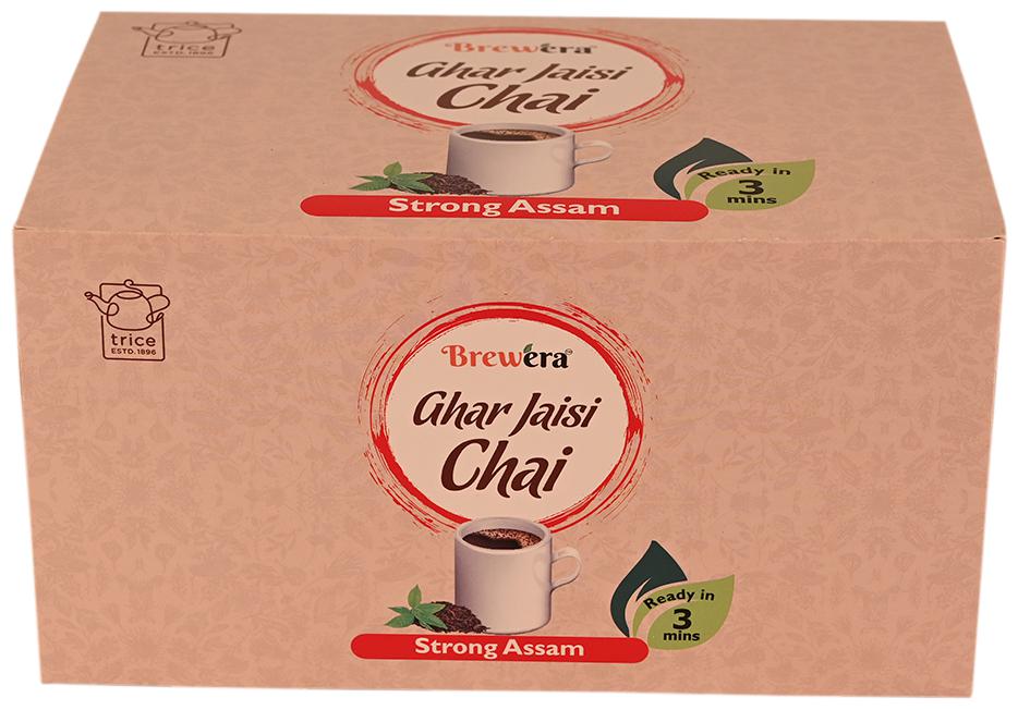 

Brewera Indian Assam Black Tea Refresh You with Ideal Delicious Taste Ghar Jaisi Chai 18 Cups