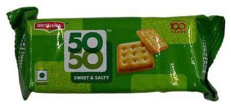 

Britannia 50-50 - Biscuits 50 g