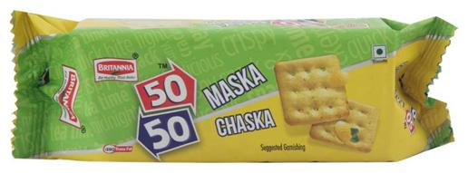 

Britannia 50-50 Maska Chaska Biscuits 50 g