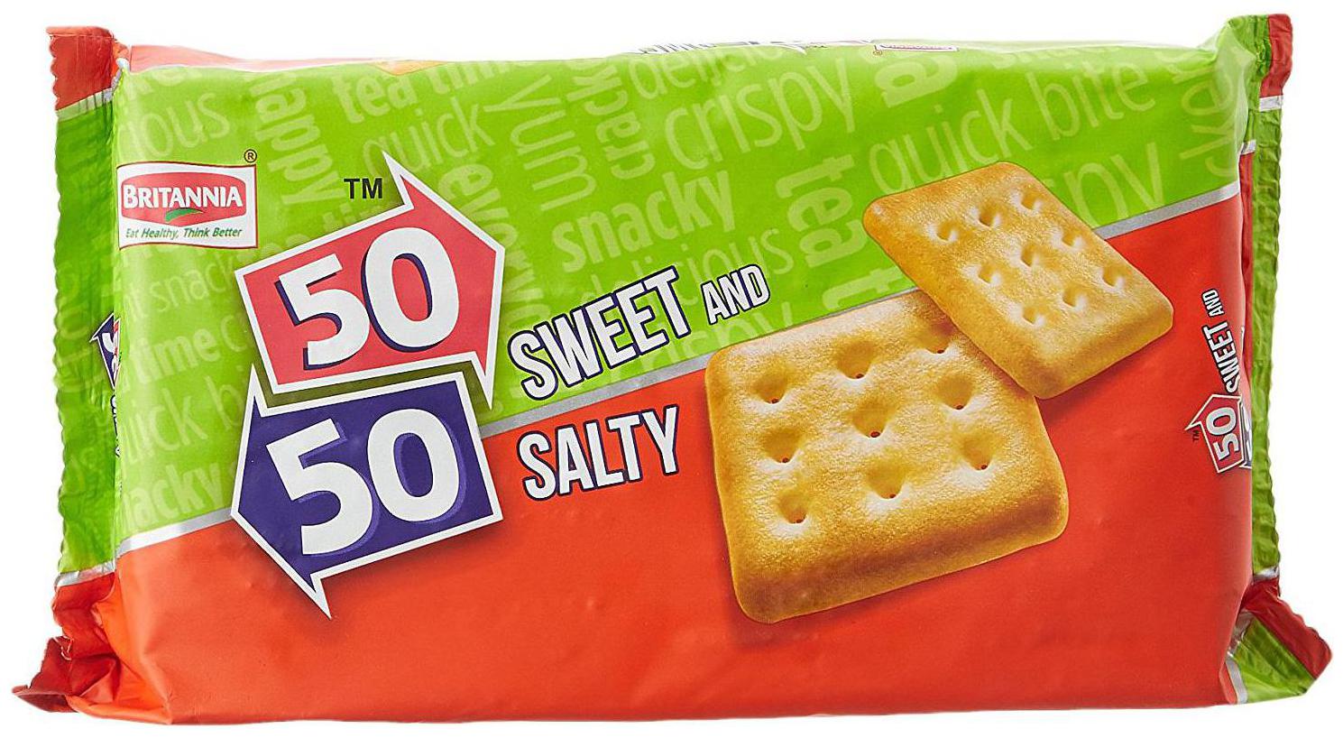 

Britannia Biscuits - 50-50 200 g