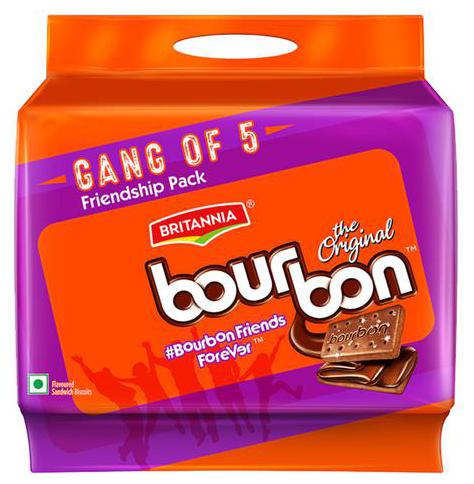 

Britannia Bourbon Chocolate Cream Biscuits 120g