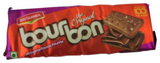 

Britannia Bourbon Cream Biscuit - Chocolate Flavour 120 g
