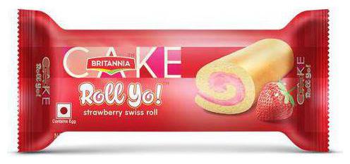 

Britannia Cake Roll Yo Strawberry Swiss Roll 30 g