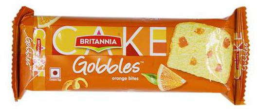 

Britannia Cake - Orange Bites 45 g