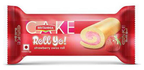 

Britannia Cake Roll Yo Strawberry Swiss Roll 30 g