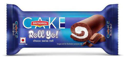

Britannia Cake Roll Yo Chocolate Swiss Roll 30 g