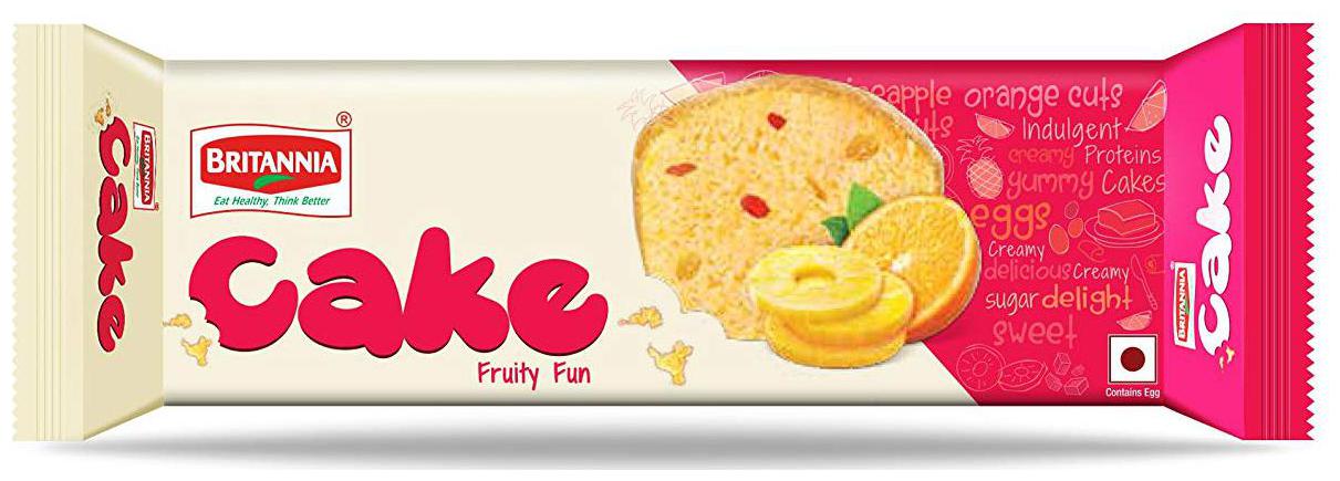 

Britannia Cake - Fruity Fun 60 g
