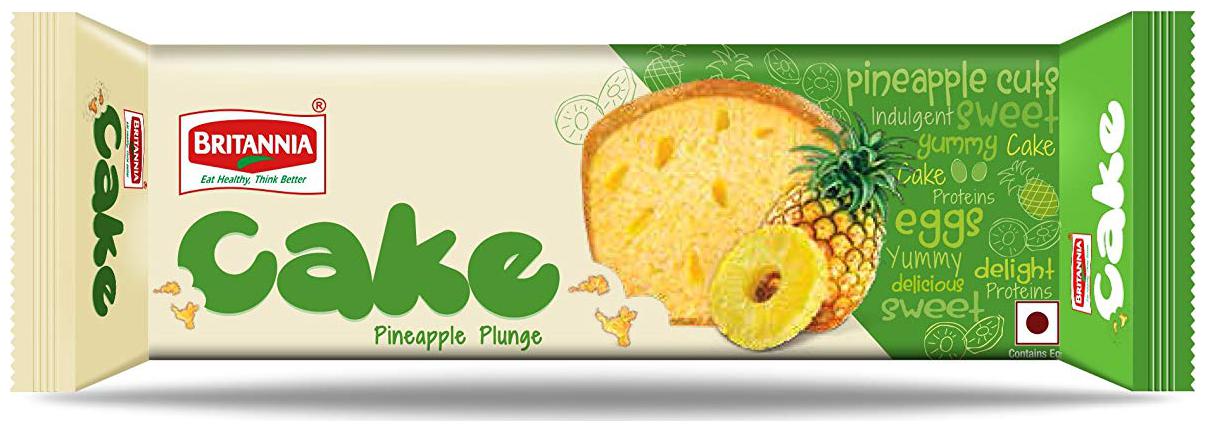 

Britannia Cakes - Pineapple 60 g