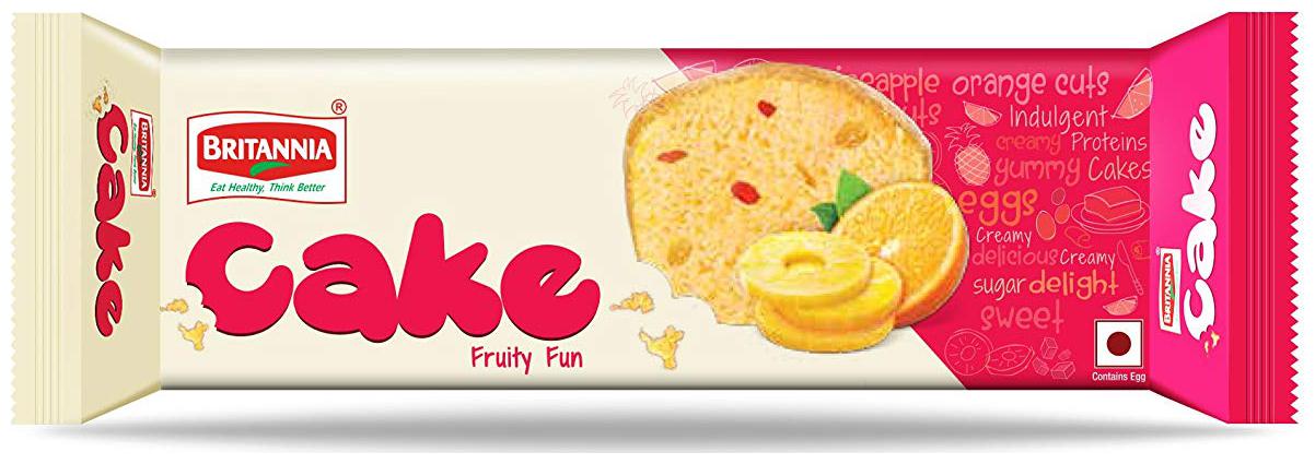 

Britannia Cake - Fruity Fun 60 g