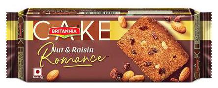 

Britannia Cake - Nut Raisin Romance 150 g