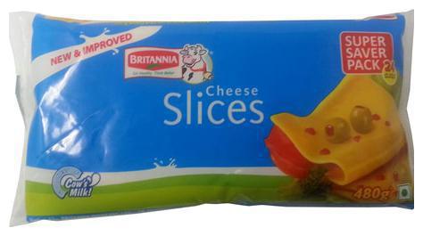 

Britannia Cheese Slice - Processed Cheddar 480 g