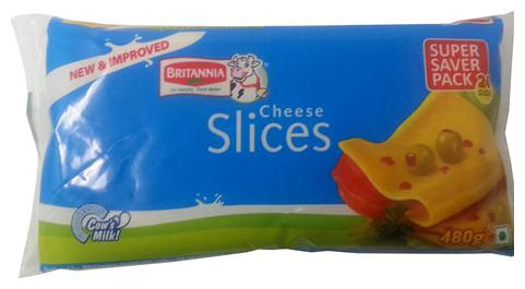 

Britannia Cheese Slice - Processed Cheddar 480 g