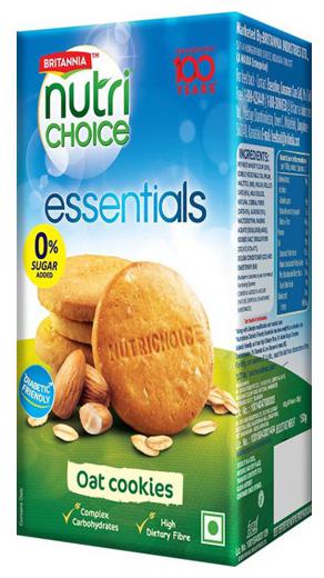 

Britannia Nutri Choice - Cookies (Oats) Biscuits 150 g