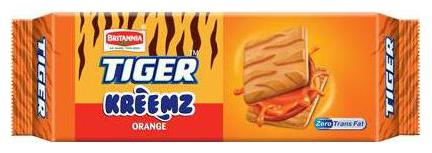 

Britannia Tiger Cream Biscuits - Orange 43 g