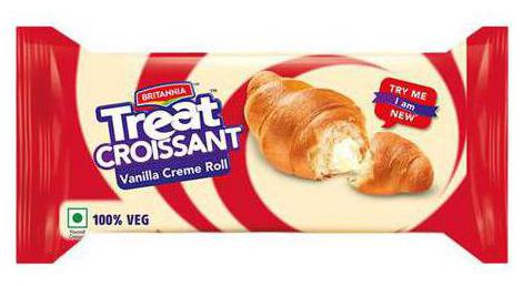 

Britannia Treat Croissant Vanilla Creme 45 g
