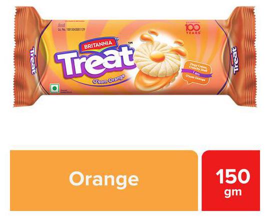 

Britannia Treat - Orange Biscuits 150 g