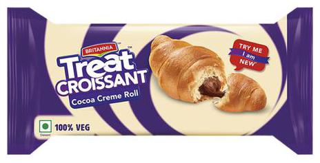 

Britannia Treat Croissant Cocoa Creme 45 g
