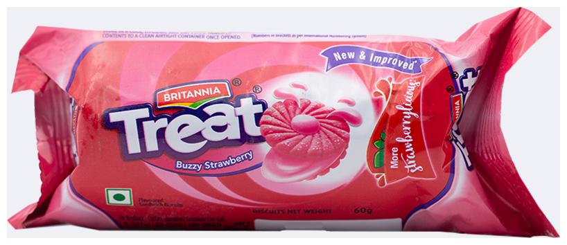 

Britannia Treat - Strawberry Biscuits 60 g