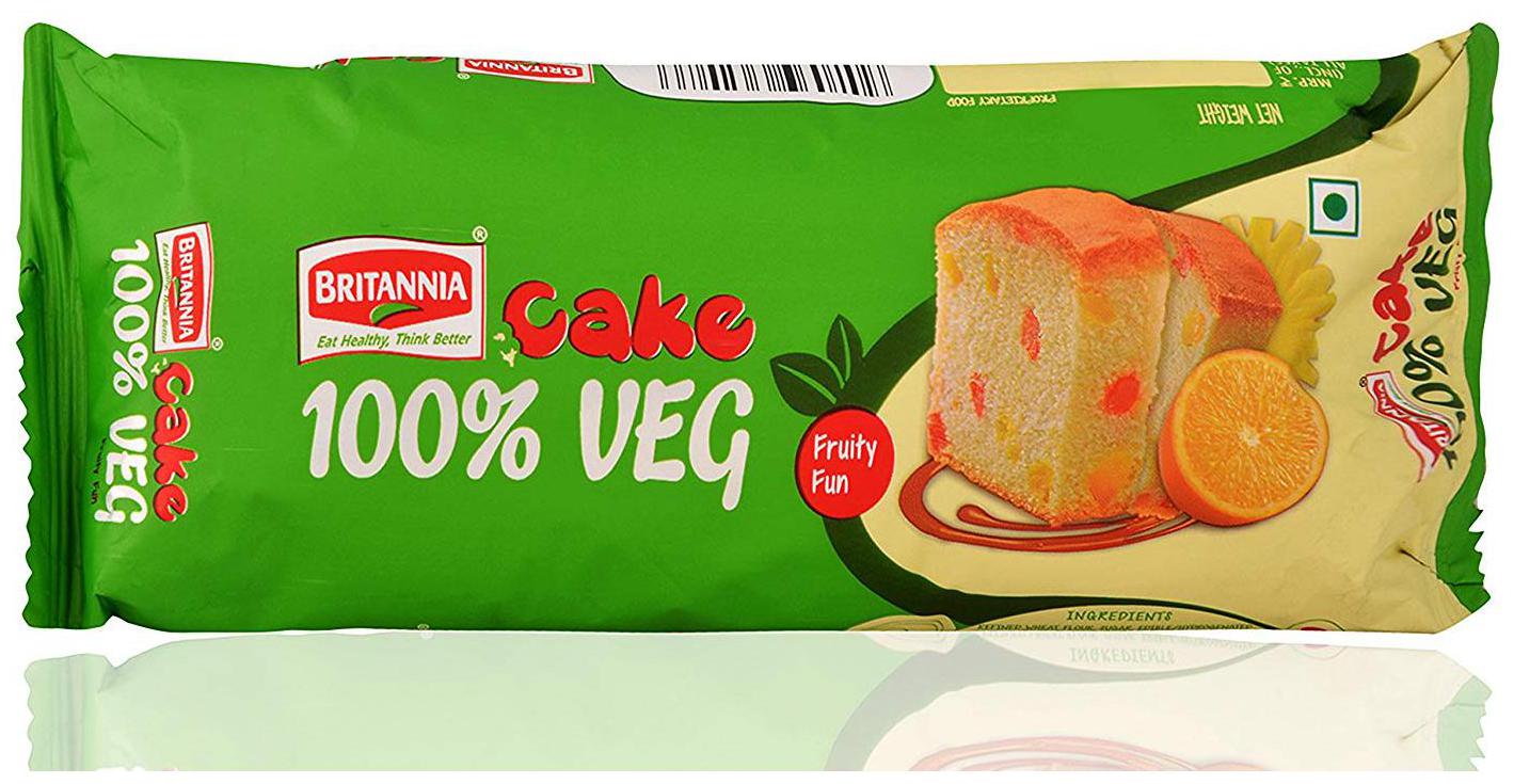 

Britannia Veg Cakes - Fruity Fun 75 Gm