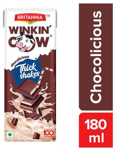 

Britannia Winkin Cow - Chocolicious Thick Shake 180 ml