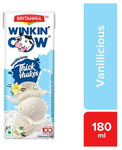 

Britannia Winkin Cow - Vanillicious Thick Shake 180 ml