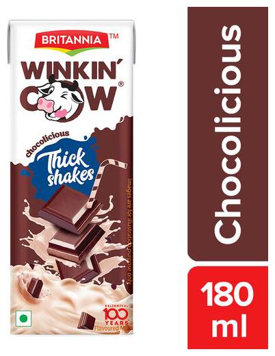 

Britannia Winkin Cow - Chocolicious Thick Shake 180 ml