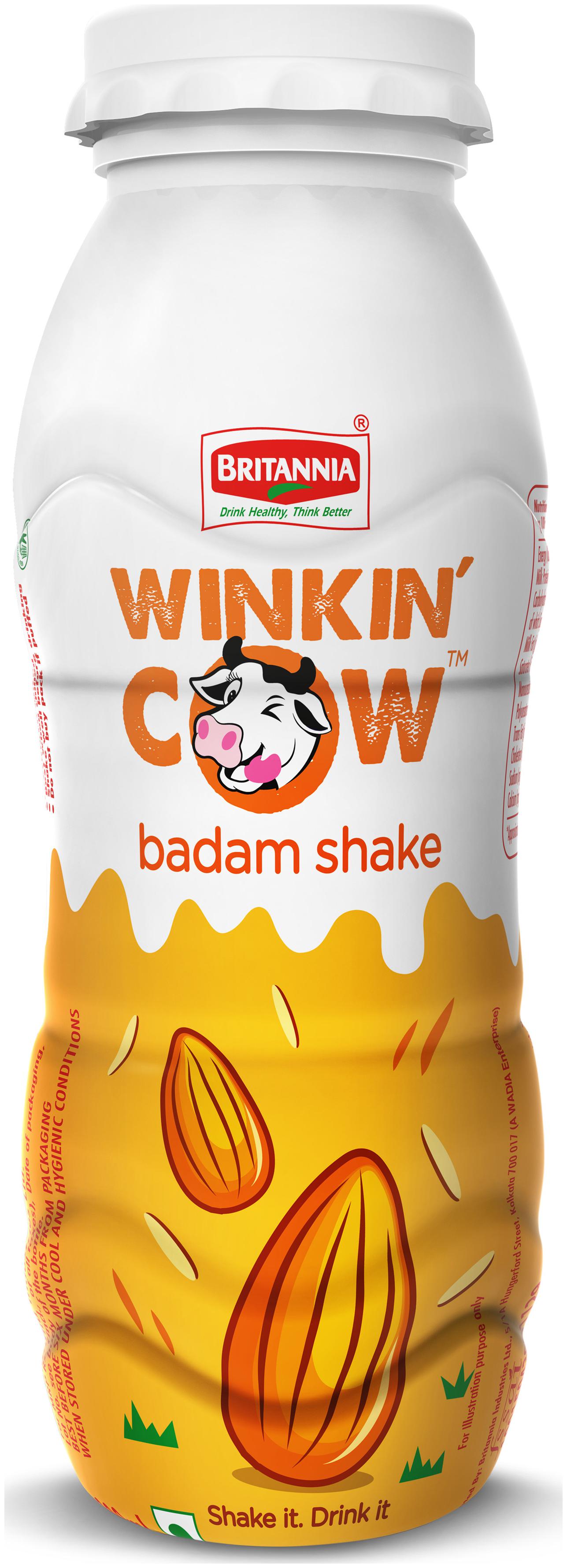 

Britannia Winkin Cow Badam Milkshake 200 ml