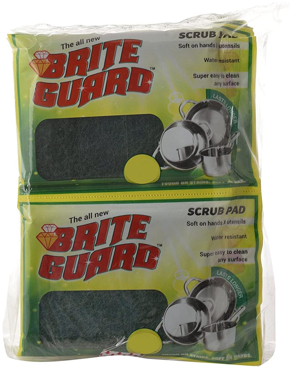 

Brite Guard Nylon 10 Green Pads Scrub Each (Pack of 2)
