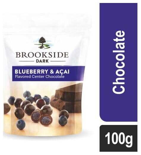 

Brookside Flavored Center Chocolate Blueberry Acai 100 g