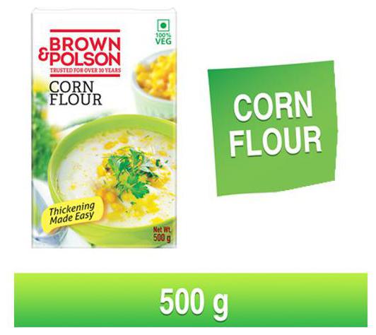 

Brown Polson Corn Flour 500 g