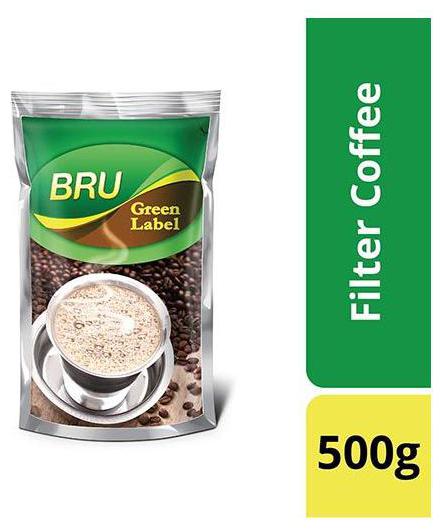

Bru Filter Coffee - Green Label 500 g