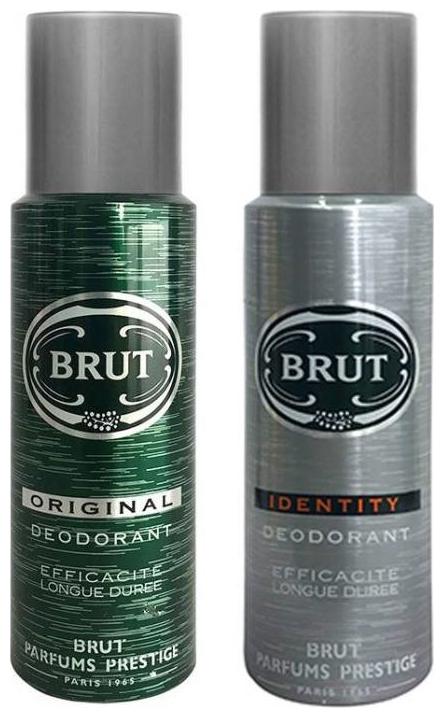 

Brut Deodrants(Original Identity)200 ml each(Pack of 2)