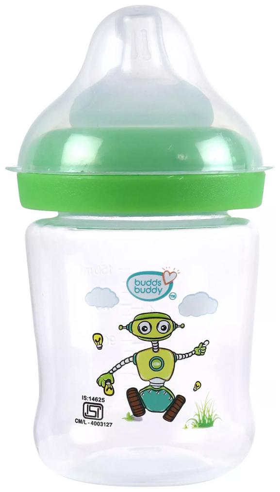 

Buddsbuddy Premium feeding bottle wide neck 5oz 150ml BB7052 green