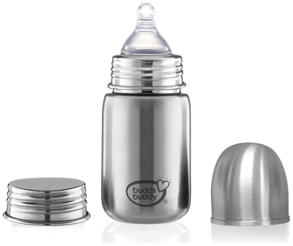 

Buddsbuddy Premium Stainless Steel 3 in 1 Feeding Bottle 300ml BB7151