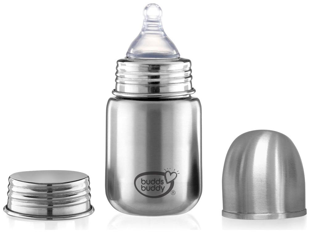 

Buddsbuddy Premium Stainless Steel 3 in 1 Feeding Bottle 200ml BB7150