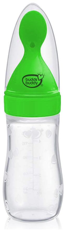 

Buddsbuddy Silicone Cereal Feeder 125ml Green (Pack of 1)