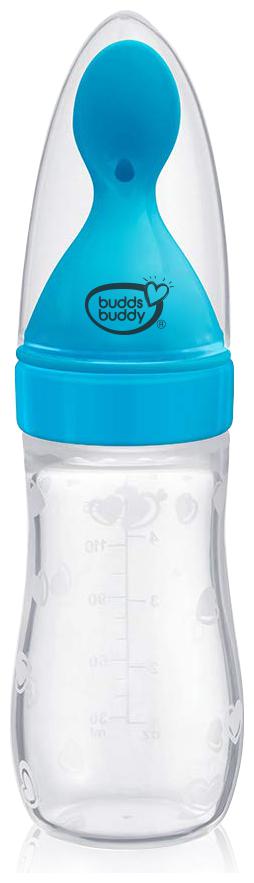 

Buddsbuddy Silicone Cereal Feeder 125ml Blue (Pack of 1)