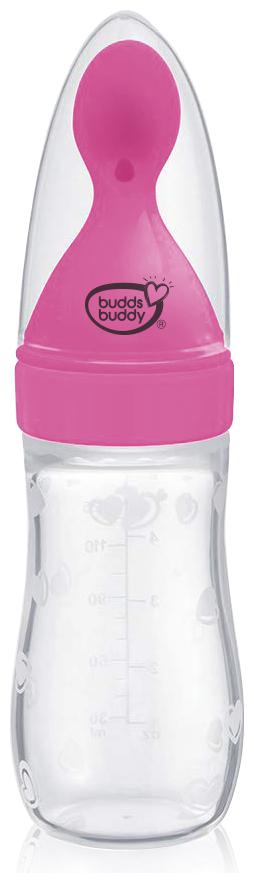 

Buddsbuddy Silicone Cereal Feeder 125ml Pink (Pack of 1)