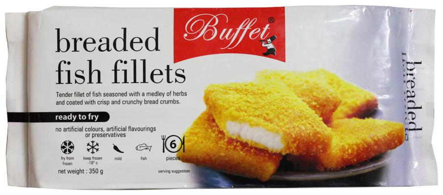

Buffet Fish Fillets - Breaded 350 g (4 pcs)