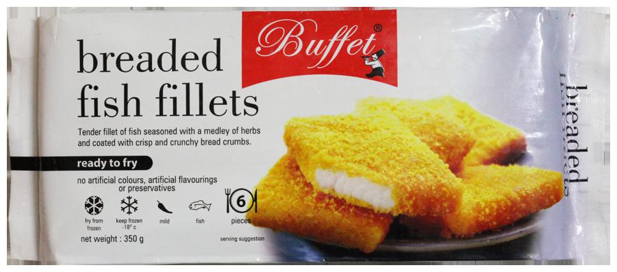 

Buffet Fish Fillets - Breaded 350 g (4 pcs)