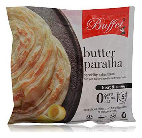 

Buffet Paratha - Butter 300 g (5 pcs)