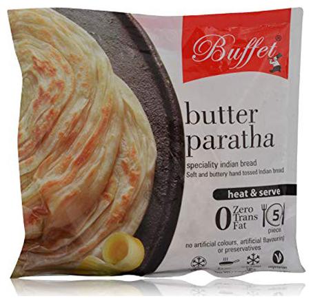 

Buffet Paratha - Butter 300 g (5 pcs)