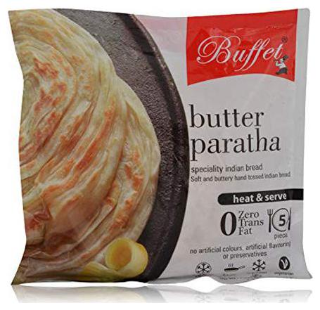 

Buffet Paratha - Butter 300 g (5 pcs)