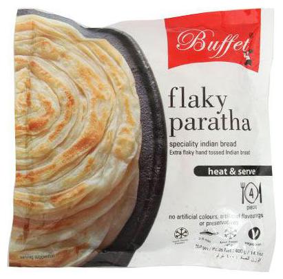

Buffet Paratha - Flaky 400 g (4 pcs)