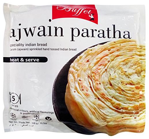 

Buffet Paratha - Ajwain 300 g (5 pcs)
