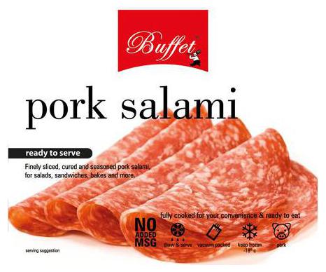 

Buffet Pork Salami - Ready To Serve 400 g